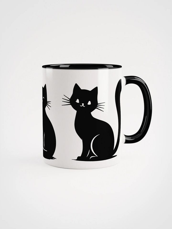 Black Cats Mug with Color Inside product image (1)