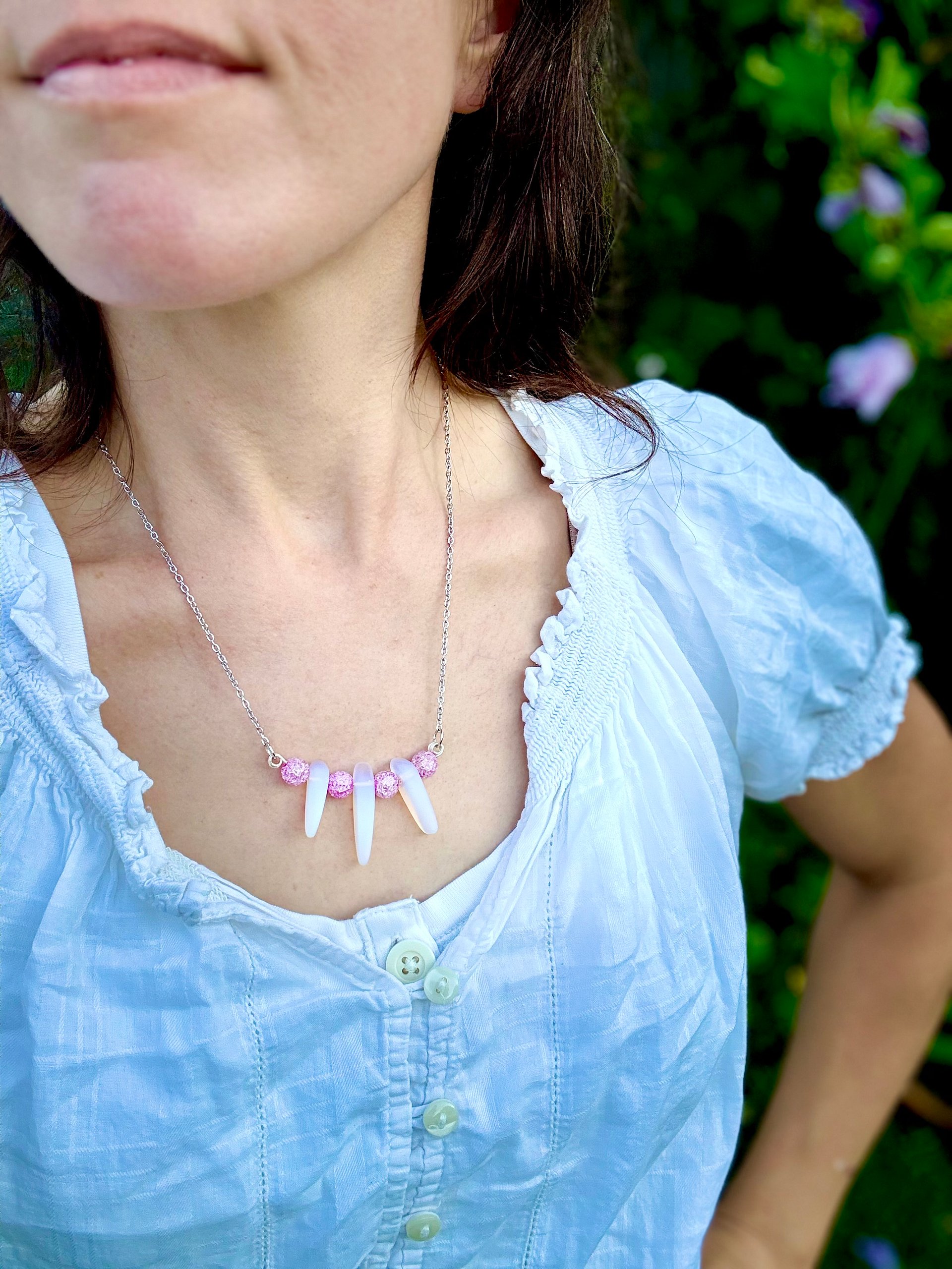 MFD-00246 | October Passion Pendant Necklace | Handmade Jewelry by Monique Faella Designs™ product image (3)
