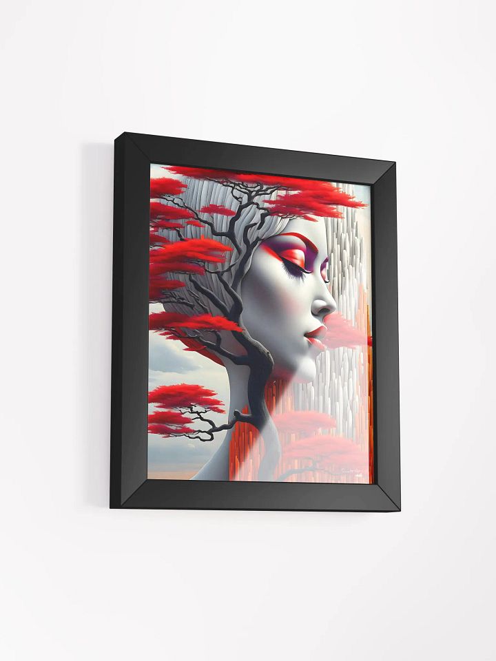 The Colorful Woman of Dreams: Bring Surreal Art to Your Home with This Framed Wall Painting product image (19)