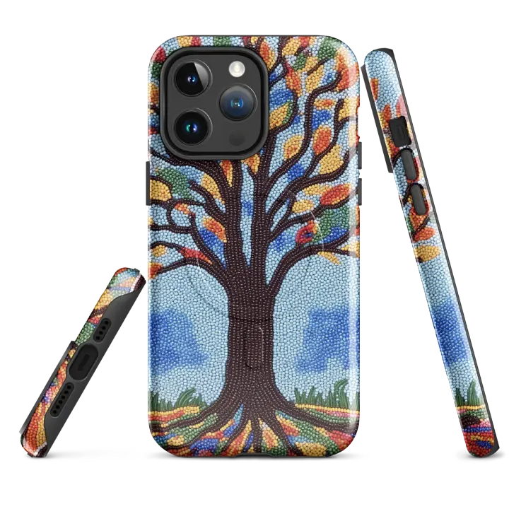 Mosaic Tree MagSafe® Tough iPhone® Case product image (4)