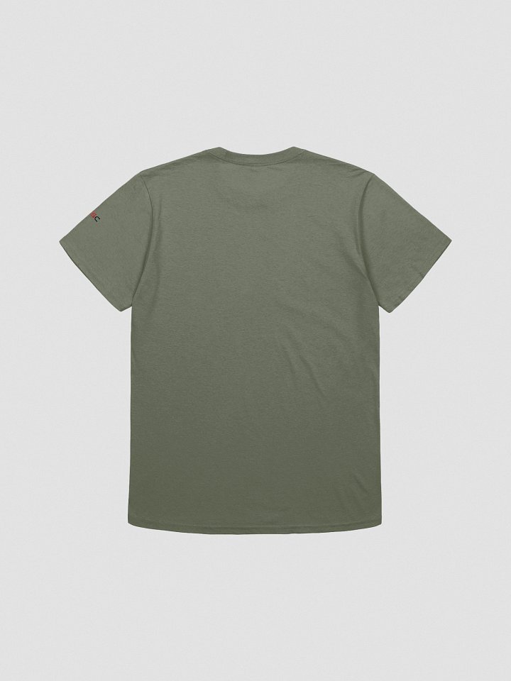 'You know the drill!' Embroidered Emblem Unisex T-Shirt (Military Green) product image (2)