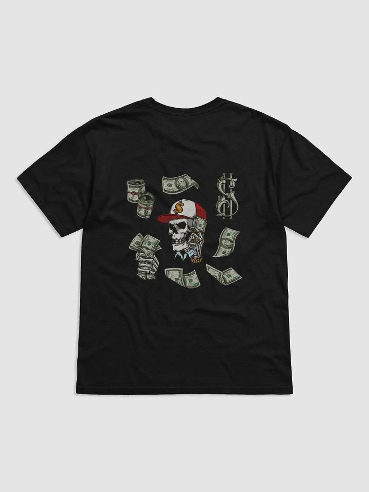 Dollar Sign Skull Graphic Tee product image (10)