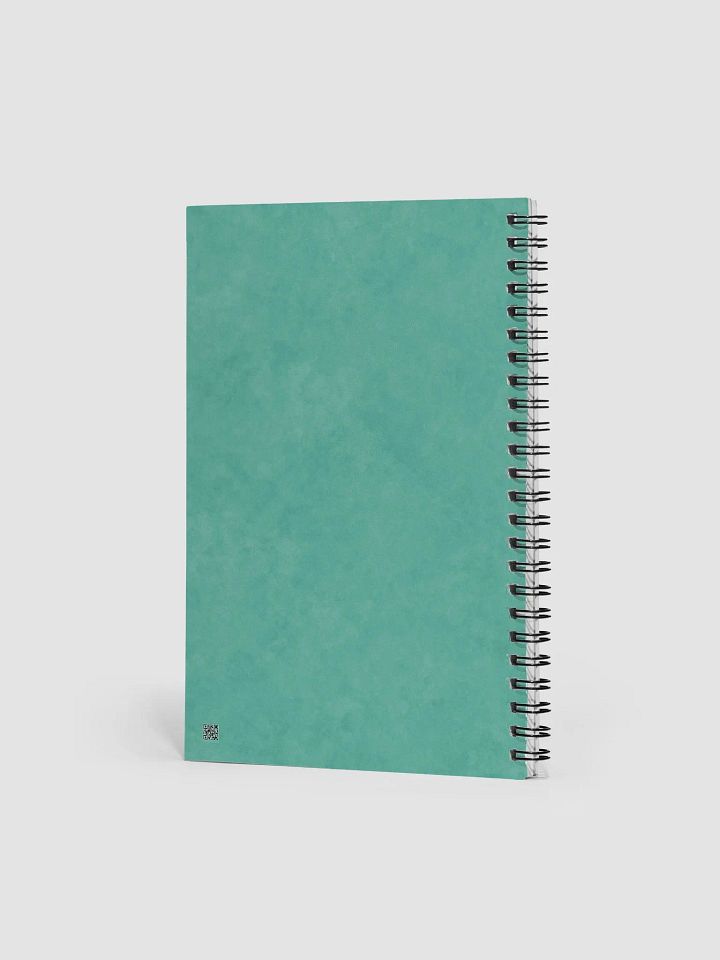 White Kitten with Snowflake Ornament Spiral Notebook product image (2)