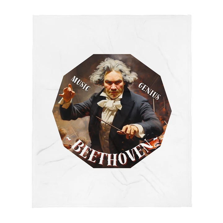 Ludwig van Beethoven - Music Genius | Blanket product image (1)