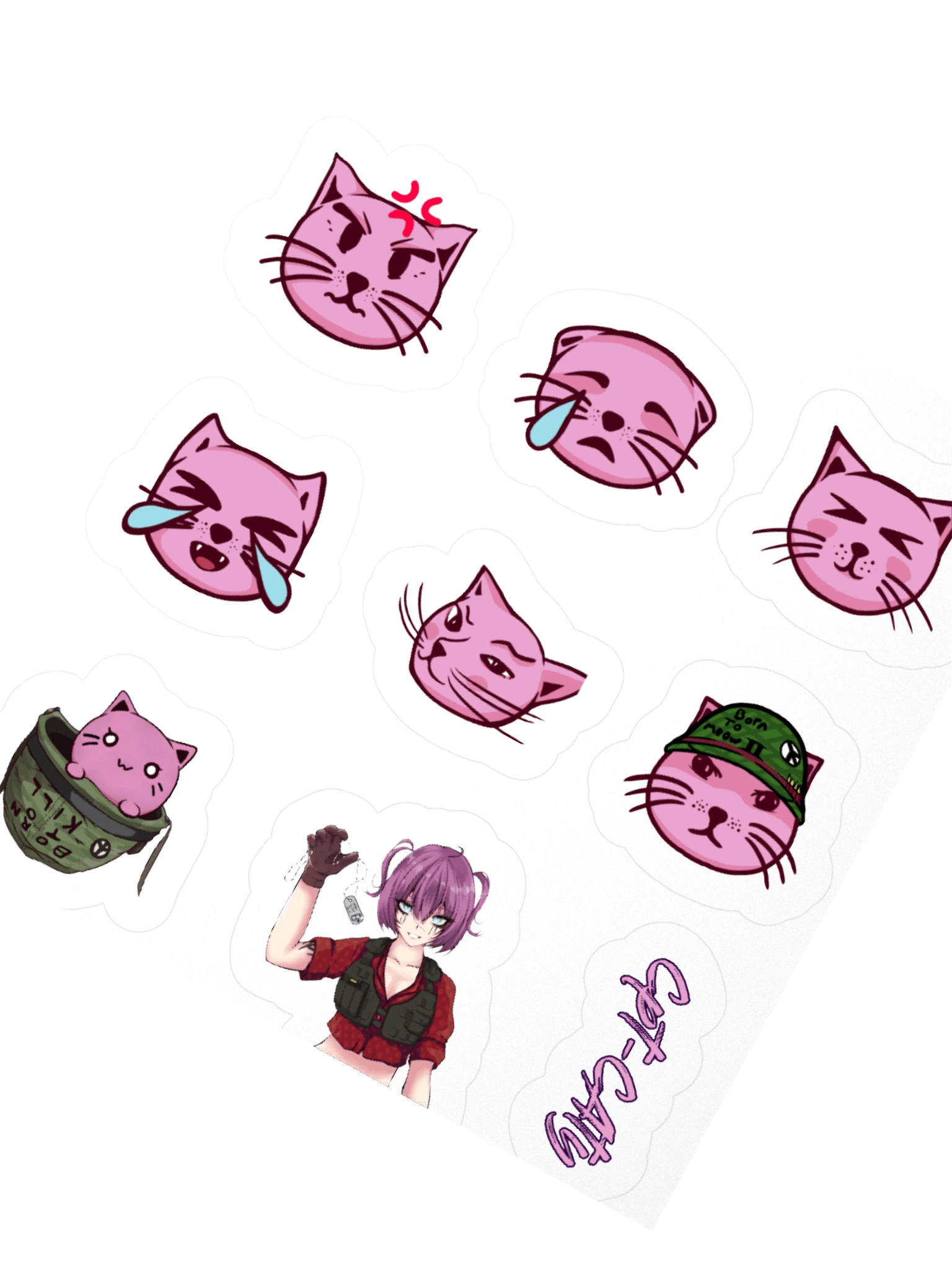 Cat sticker pack! product image (2)