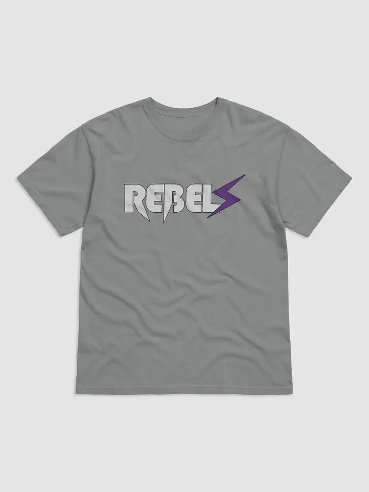 Rebels T-Shirt | Granite | White/Purple product image (1)