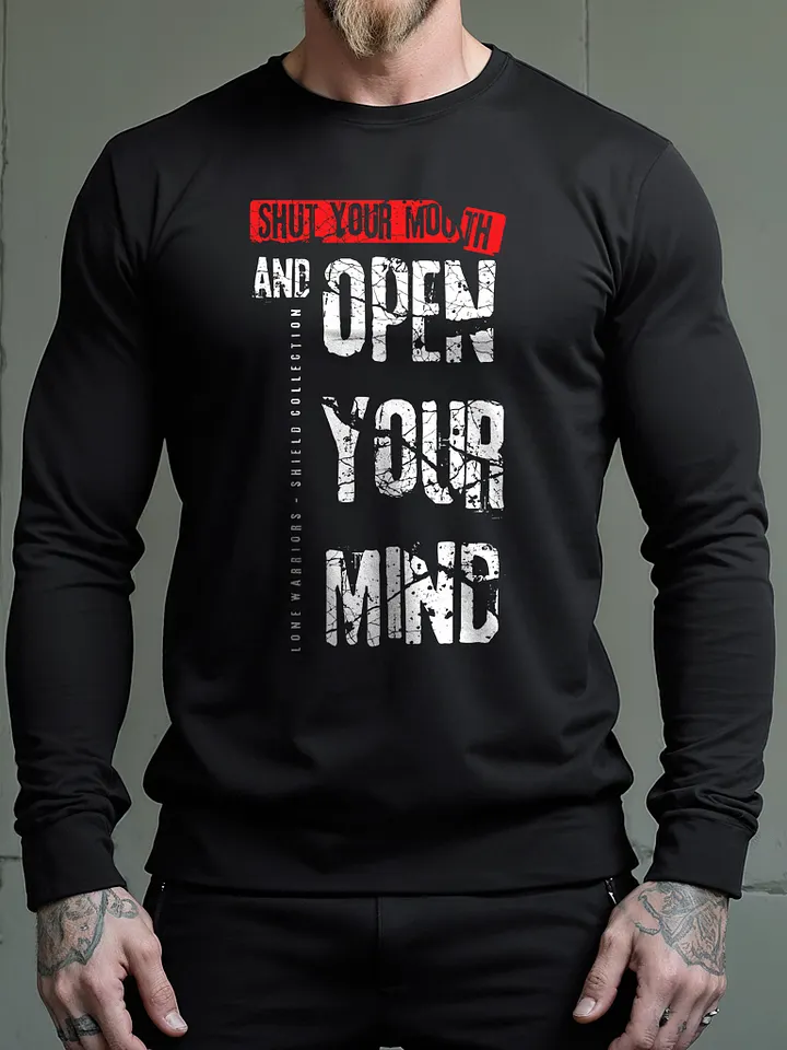 Shut your mouth and open your mind. product image (2)
