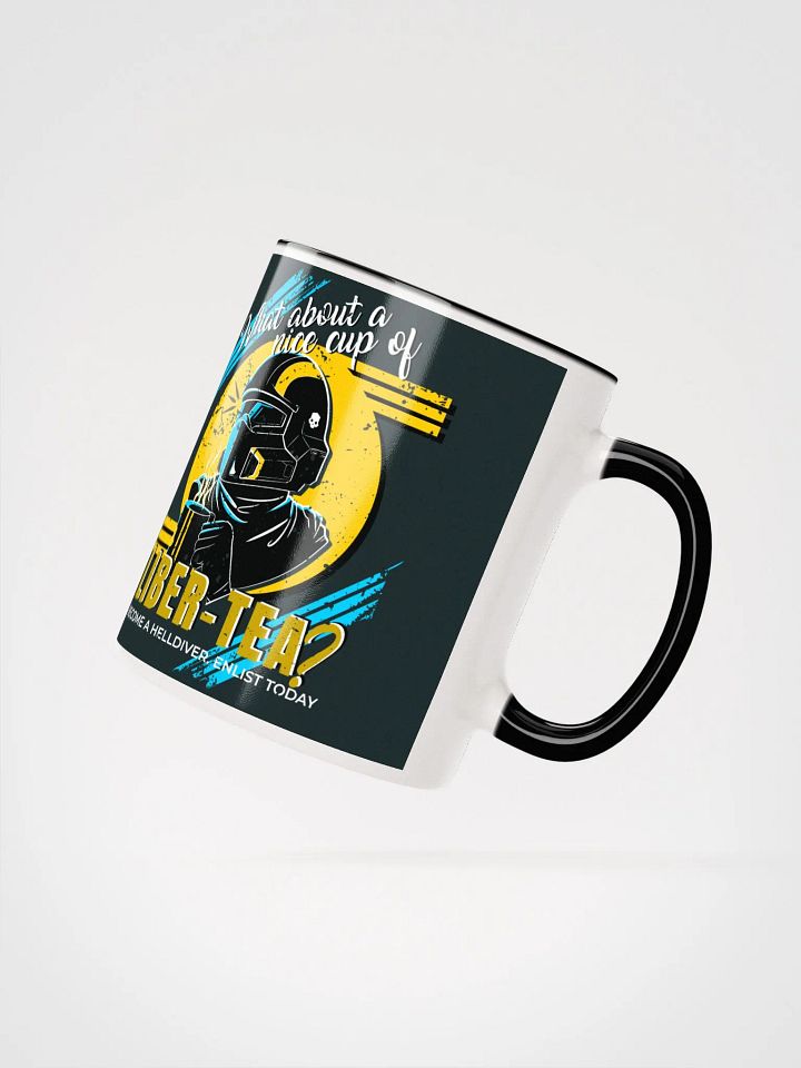 Helldivers 2 Ceramic Mug | What About a Cup of Liber-Tea? Retro Design product image (8)