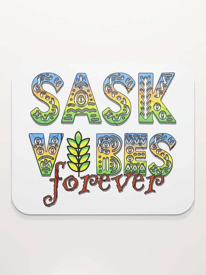 Sask Vibes Forever Ancient Mouse Pad product image (1)