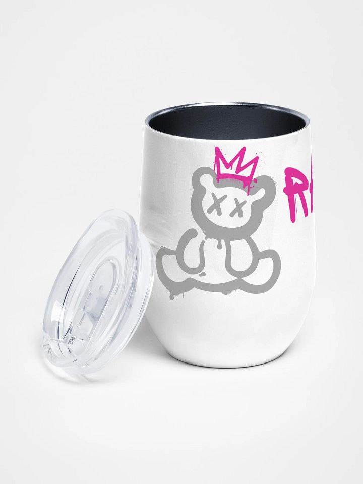 Rahskools Crowned Bear Wine Tumbler product image (2)