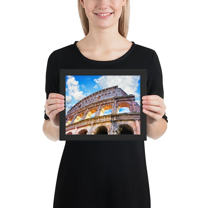 Colosseum Ruins - Rome Framed Poster product image (2)
