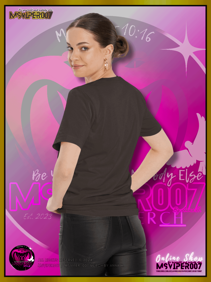 T-Shirt - MsViper007's "Good Vibin' and Much Love™ [Retro/Coastal]" Gaming Comfort T-shirt By Anna H. product image (5)