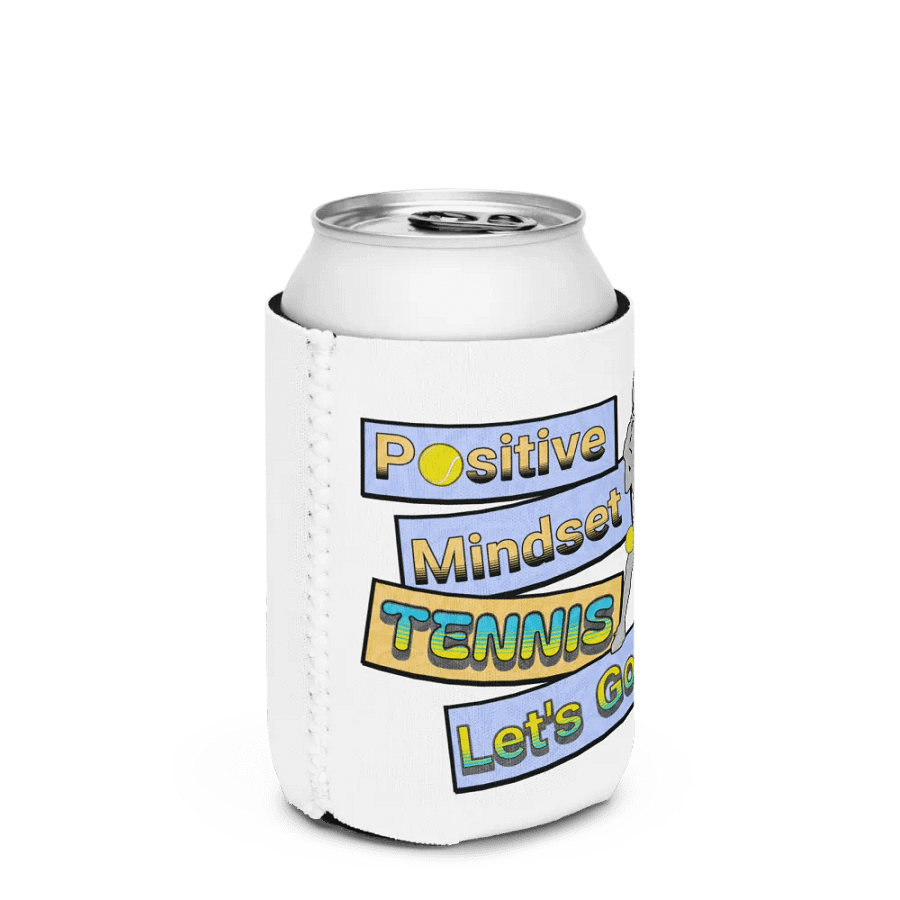 Positive Mindset Tennis Can Cooler product image (2)
