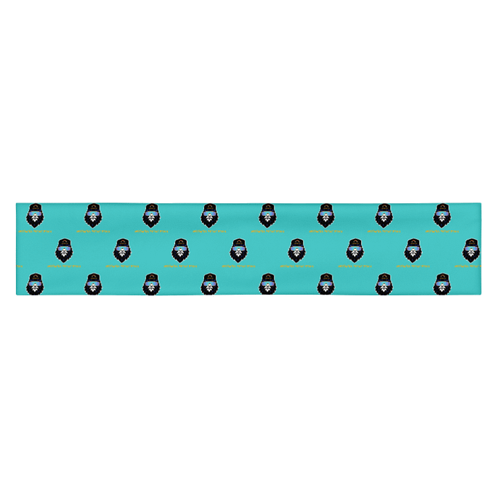 Destination Bigfoot Bronco Monogram Bigfoot Logo Headband (Dark Turquoise) product image (1)