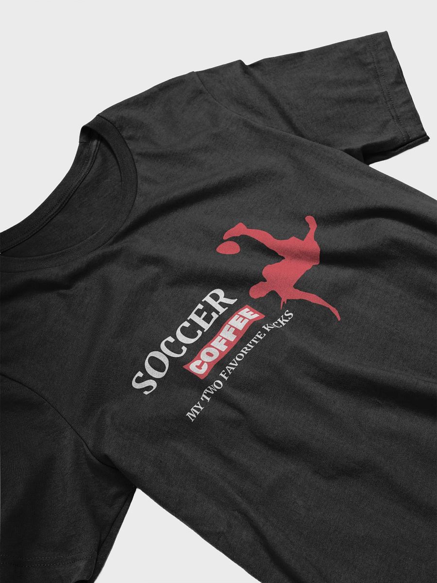 Soccer Coffee Silhouette T-Shirt product image (3)
