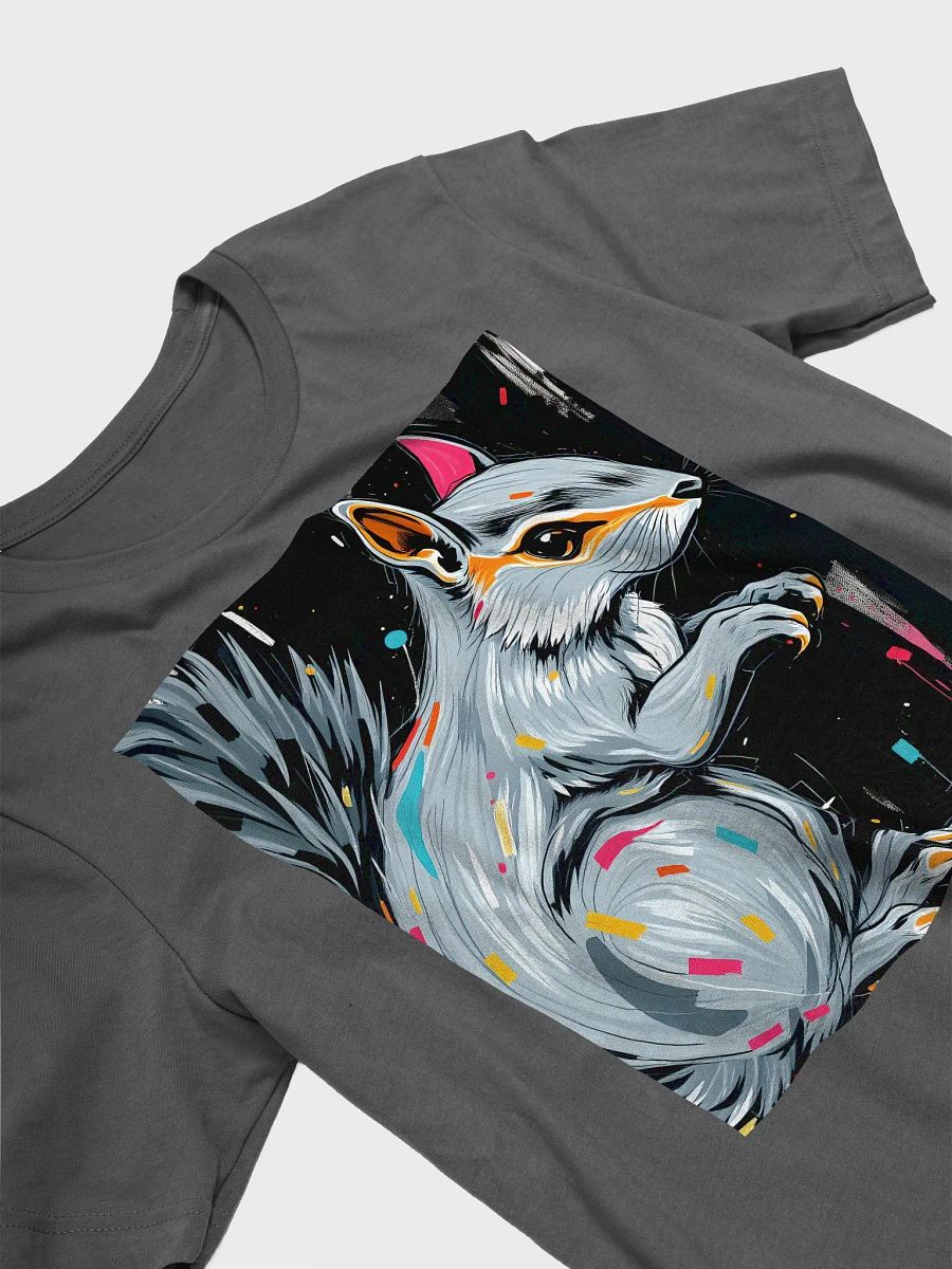 grafitti style grey squirrel (It's Pooky!) Iconic Comfort T-Shirt product image (3)