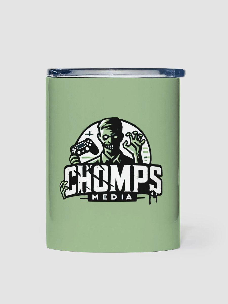 Official ChompsMedia Logo 10oz Stainless Steel Tumbler product image (2)