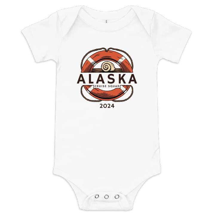 Alaska Cruise 2024 Family Matching White Baby Bodysuit product image (2)
