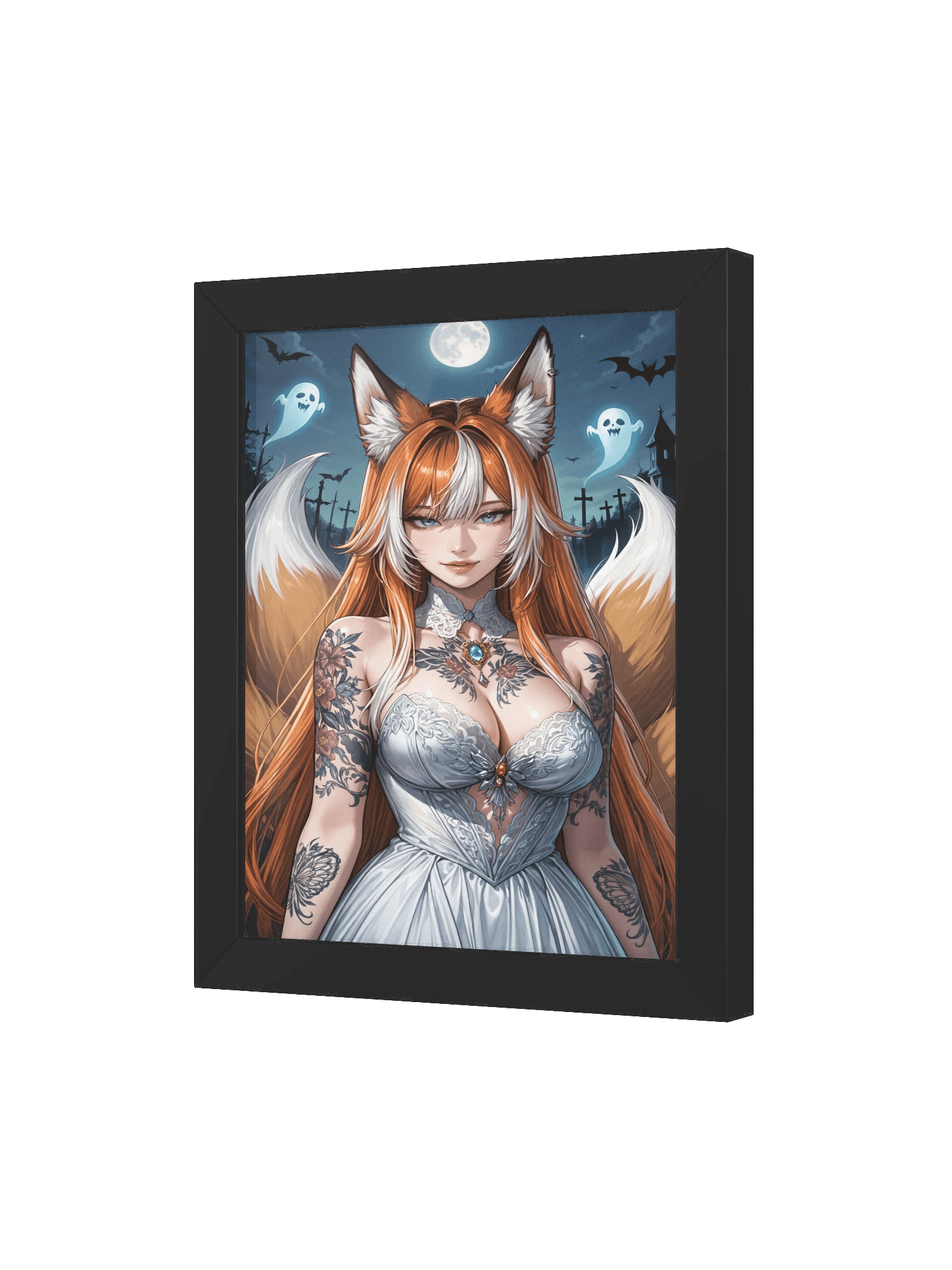 Mystical Fox Spirit Framed Poster product image (6)