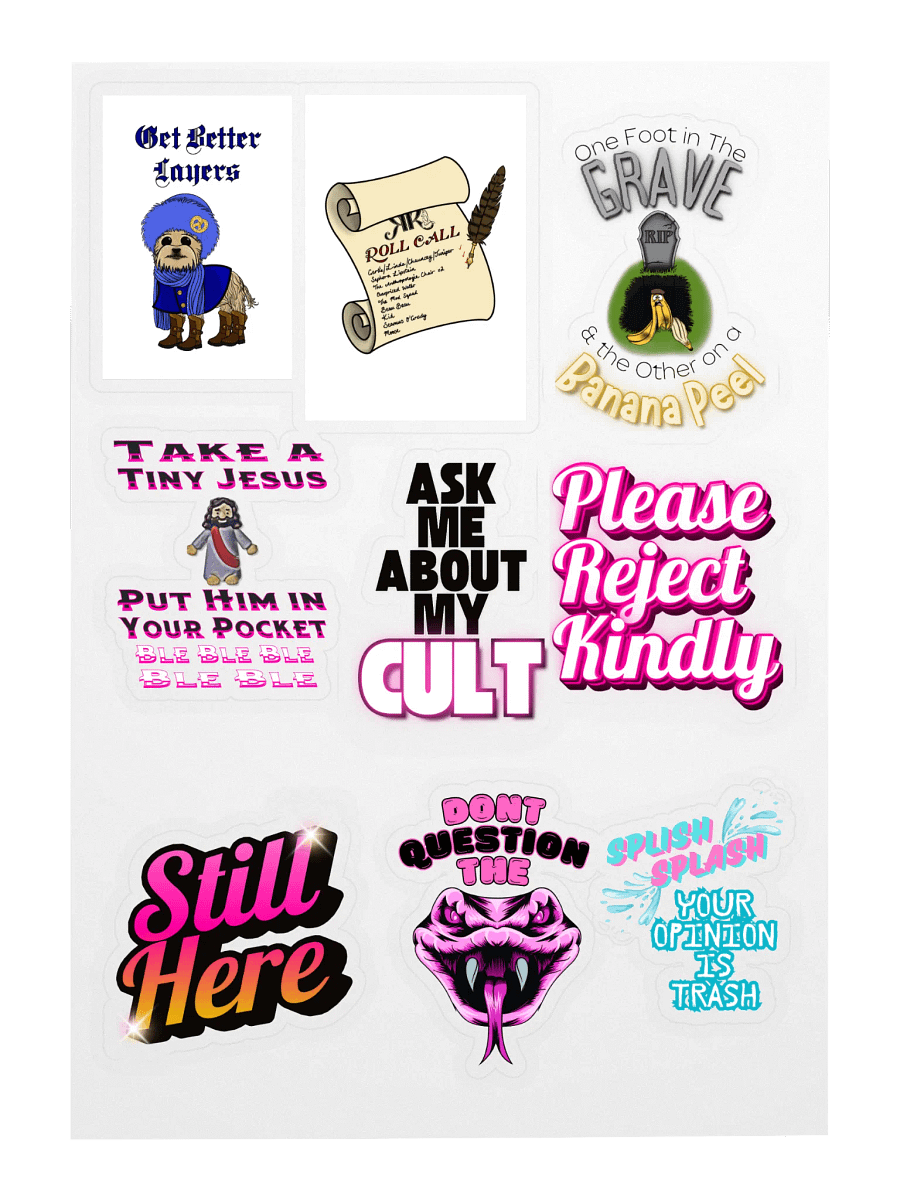 RR Quotes Sticker Sheet product image (3)