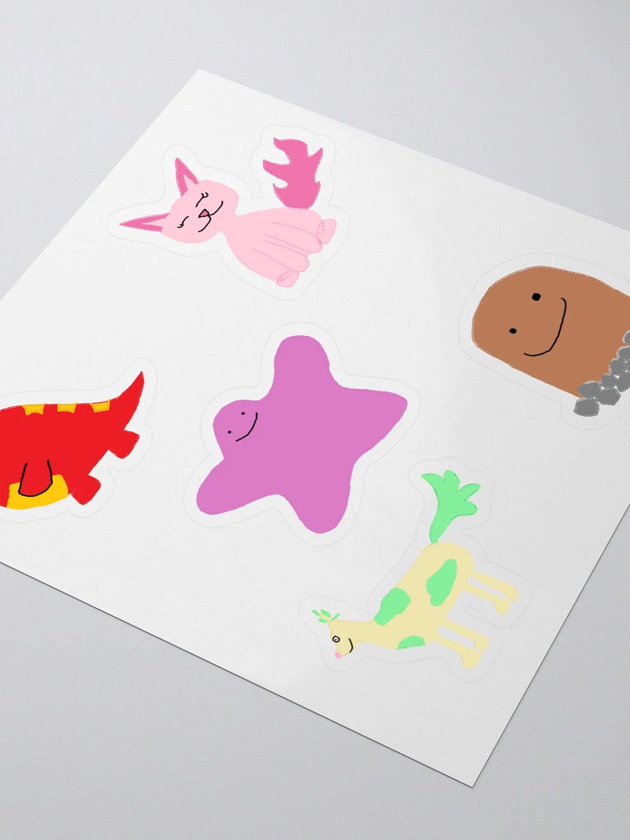 pokemon from memory sticker sheet product image (3)