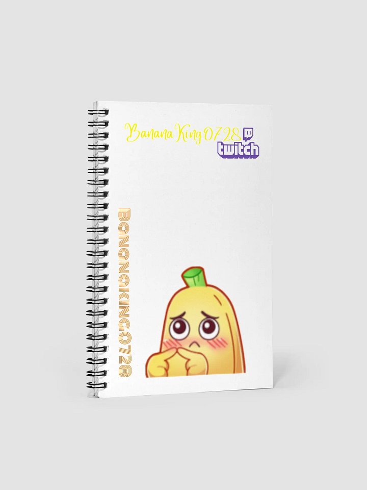 Banana's Spiral Notebook product image (1)