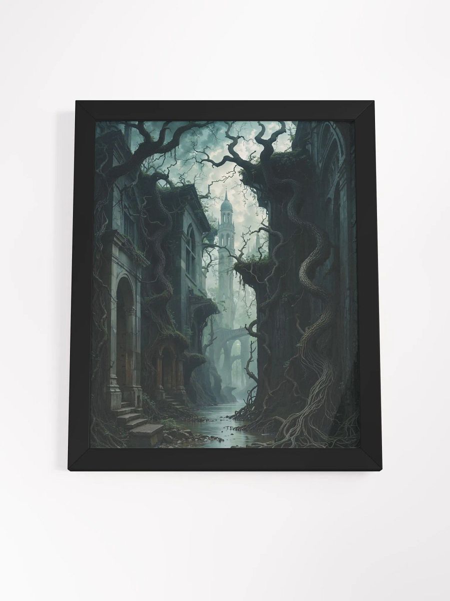 Gothic Urban Pathway Framed Print product image (19)