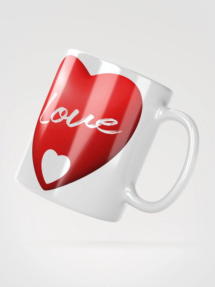 Love in a 3D Heart Mug product image (2)