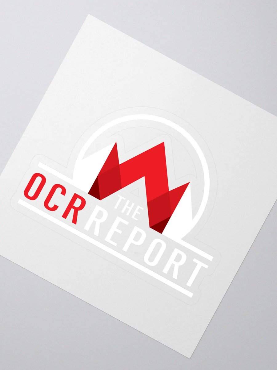 The OCR Report Sticker product image (2)