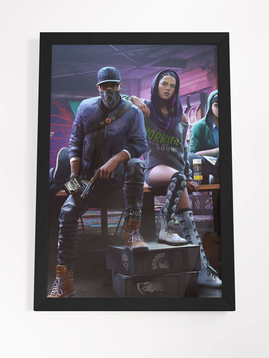Watch Dogs 2 Decorative Canvas 🎮🖼️ product image (4)