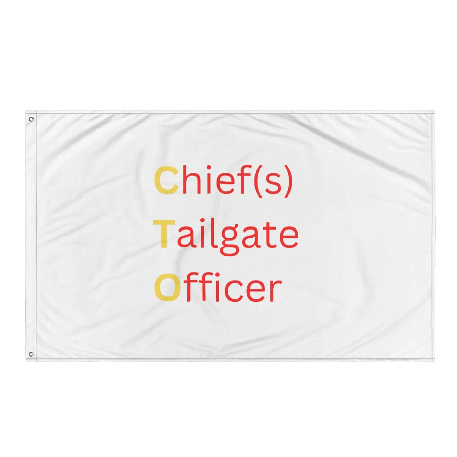 Chief(s) Tailgate Officer Flag product image (3)