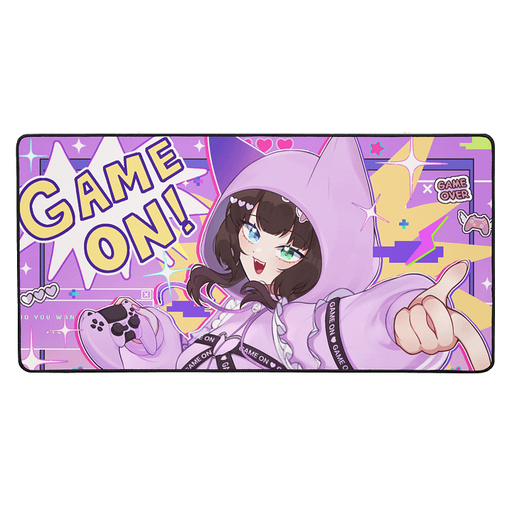 KrazyCandyCat Gamer Large MousePad product image (1)