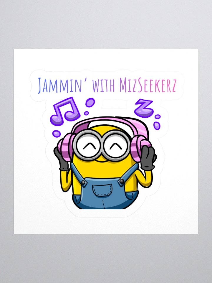 Jam with MizSeekerz Die Cut Sticker product image (1)