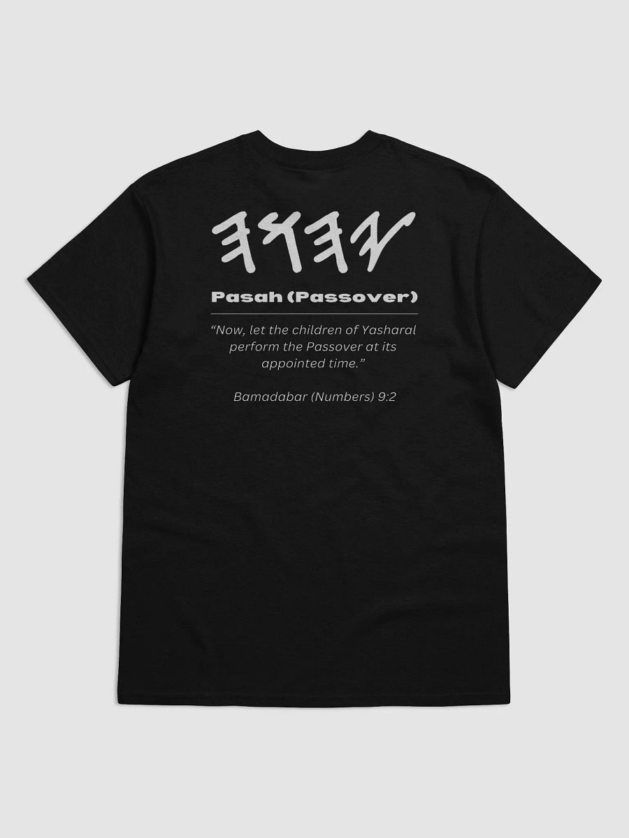 Yasharal Original Music: Passover T-Shirt | Shamut (Exodus) 12:14 product image (2)