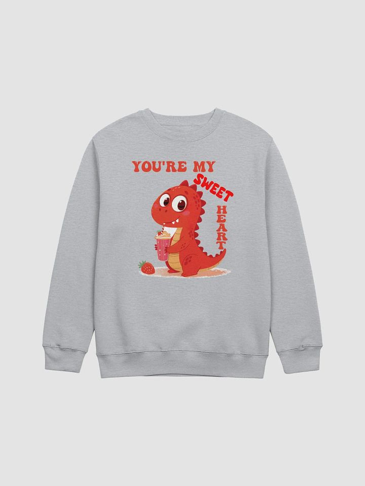 You're My SweetHeart Dino Delight Crewneck Sweatshirt product image (9)
