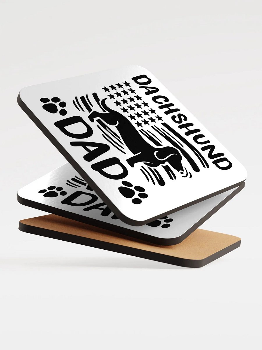 ScarletWolf Weenie Dad Coaster product image (4)