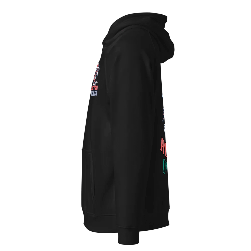 Retro Groove Unisex Eco Hoodie product image (3)