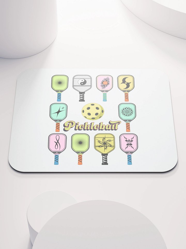 Pickleball Paddle Paradise Mouse Pad product image (1)