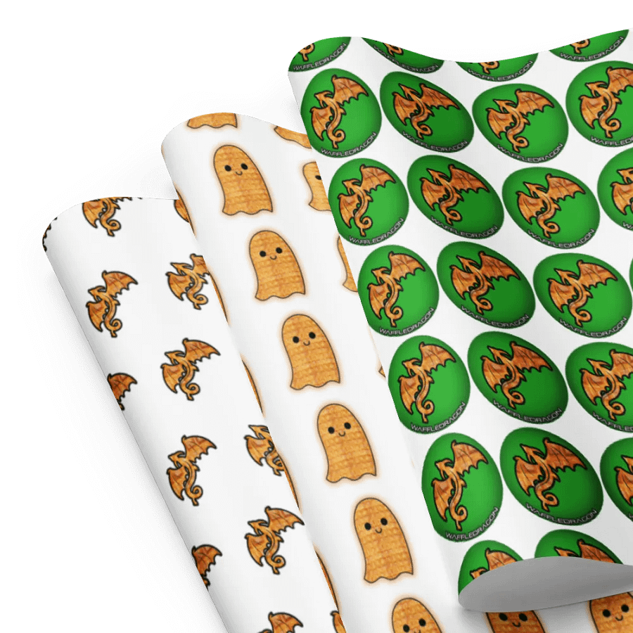Waffle Wrapping Paper Set product image (8)