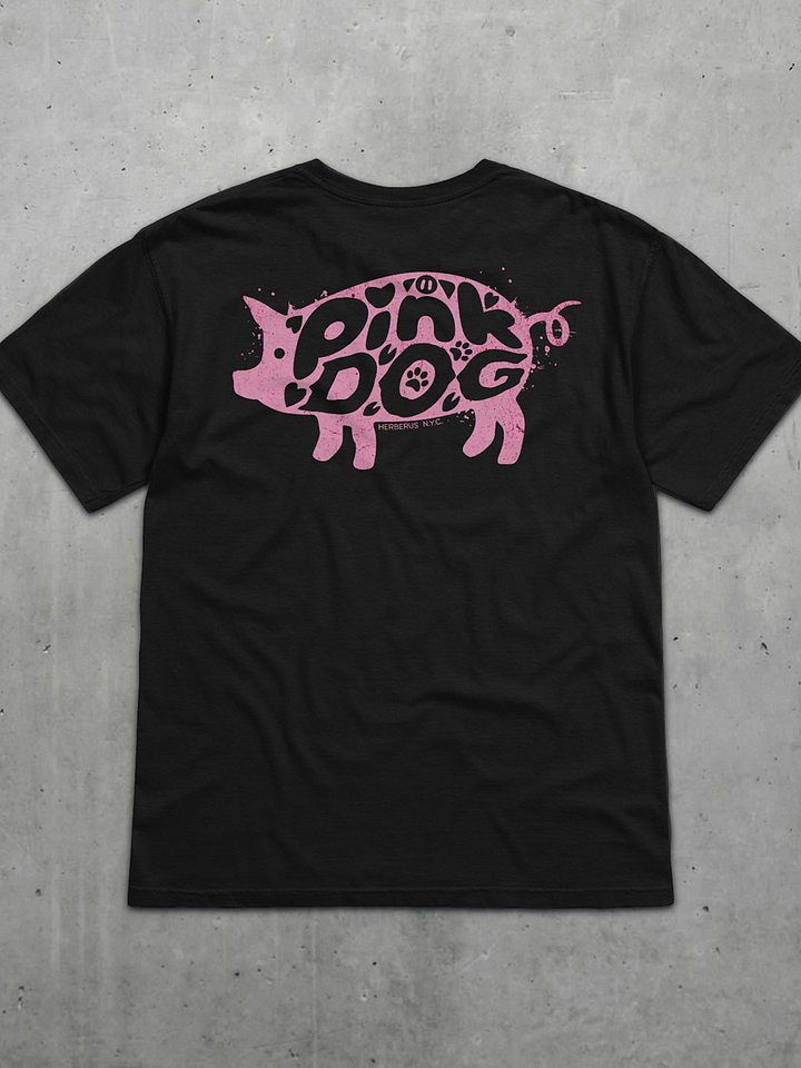 Pink Dog Tee product image (1)