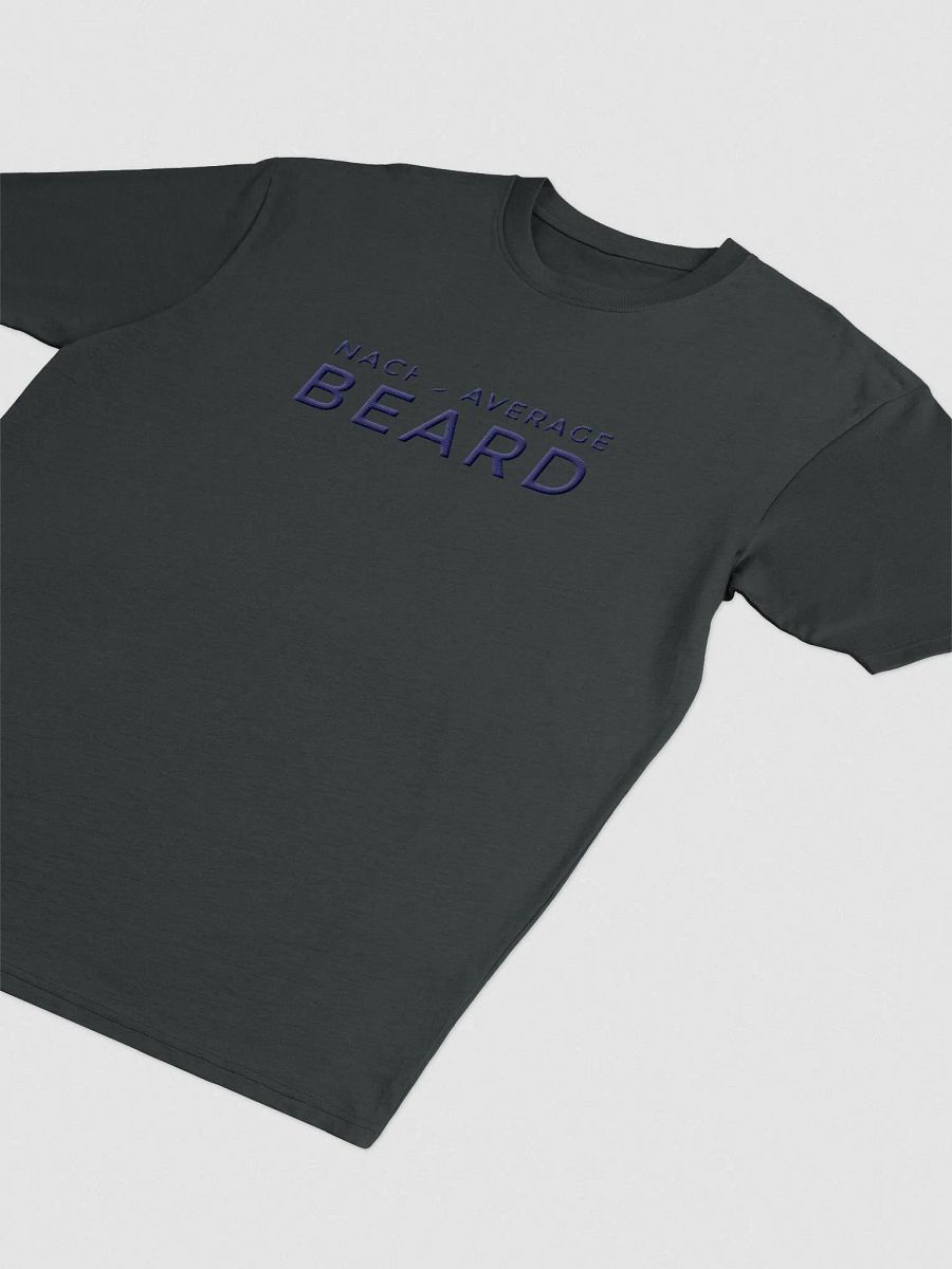 Men's Nacho Average Beard T-Shirt (Navy Embroidery) product image (6)
