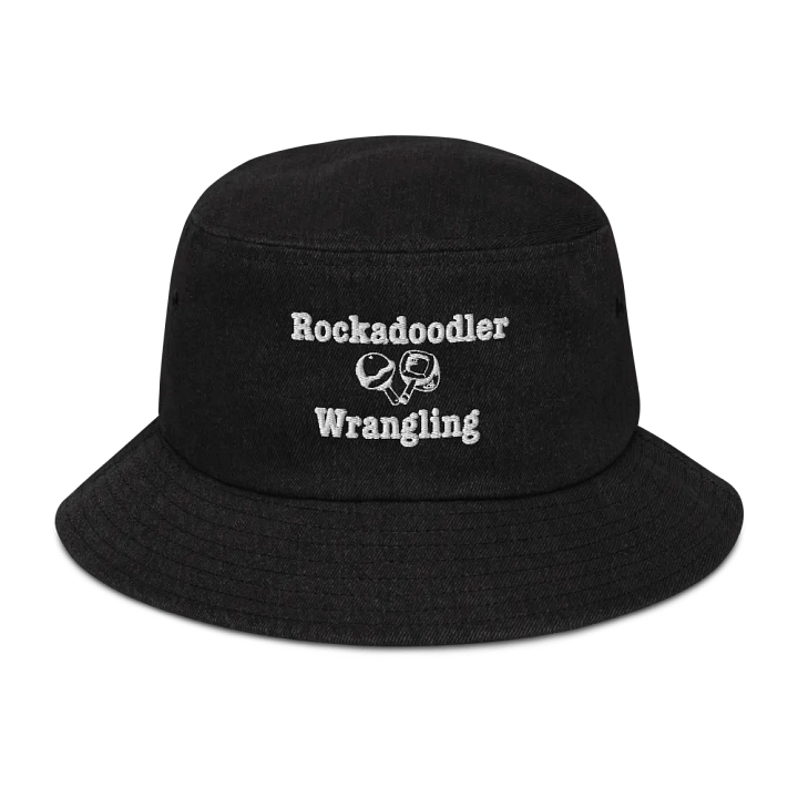 Rockadoodler Wrangling Embroidered Denim Bucket Hat product image (1)