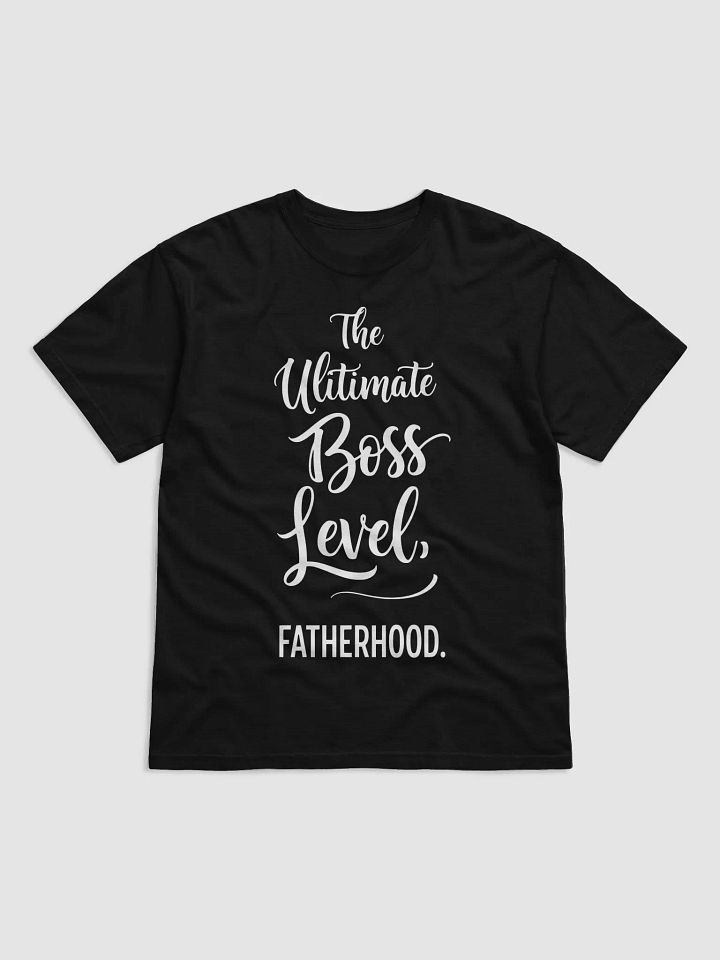 The Ultimate Boss Level Fatherhood T-Shirt - Perfect Dad Gift product image (6)