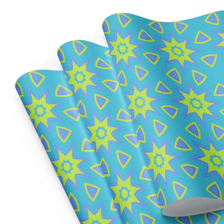 Psychedelic Dreams Wrapping Paper. product image (1)