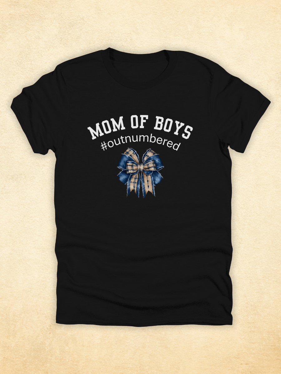 Mom Of Boys T-Shirt | Boy Mom Tee product image (2)