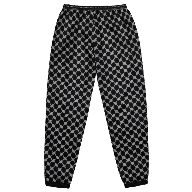 Black Keffiyeh Unisex Track Pants product image (2)