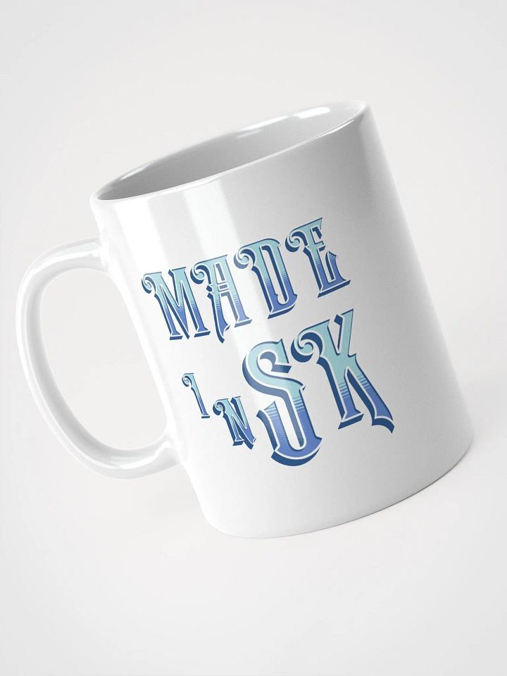Made In SK Saskatoon Saskatchewan Blue Hues Mug product image (2)