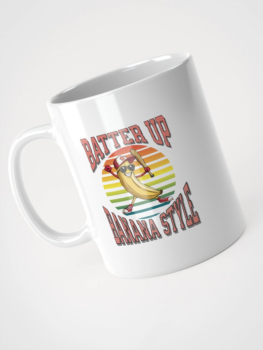 Batter Up Banana Style Baseball Cheerful Blast Mug product image (6)