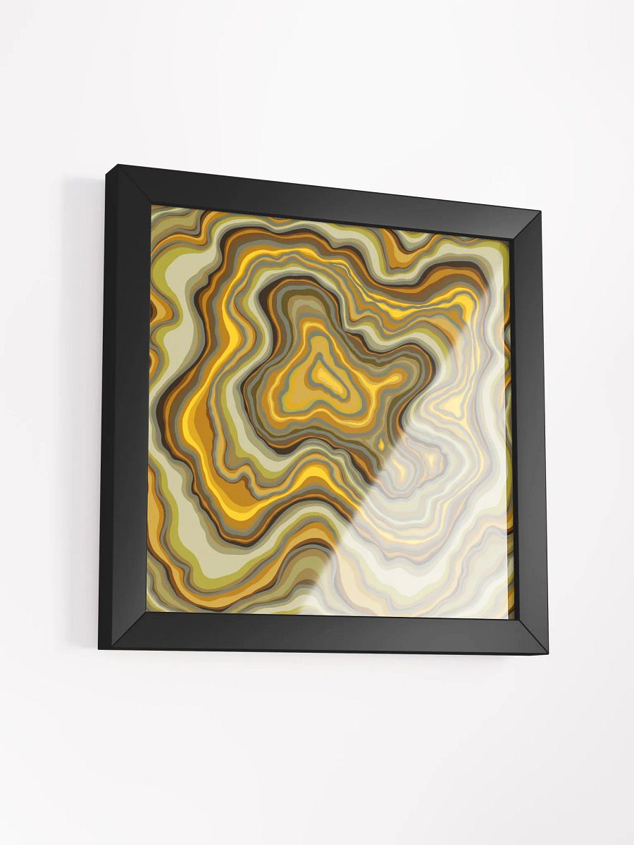 Vibrant Ayous Wood Framed Poster - Stone No. 11 product image (42)