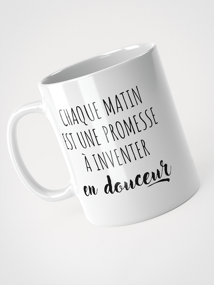 Mug Blanc - Chaque matin - Cadeau citation positive product image (2)